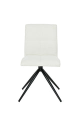 Ethan White Fabric Upholstered Armless Dining Chair, 2-pc B9Z1 - product image 2