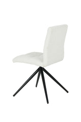 Ethan White Fabric Upholstered Armless Dining Chair, 2-pc B9Z1 - product image 6
