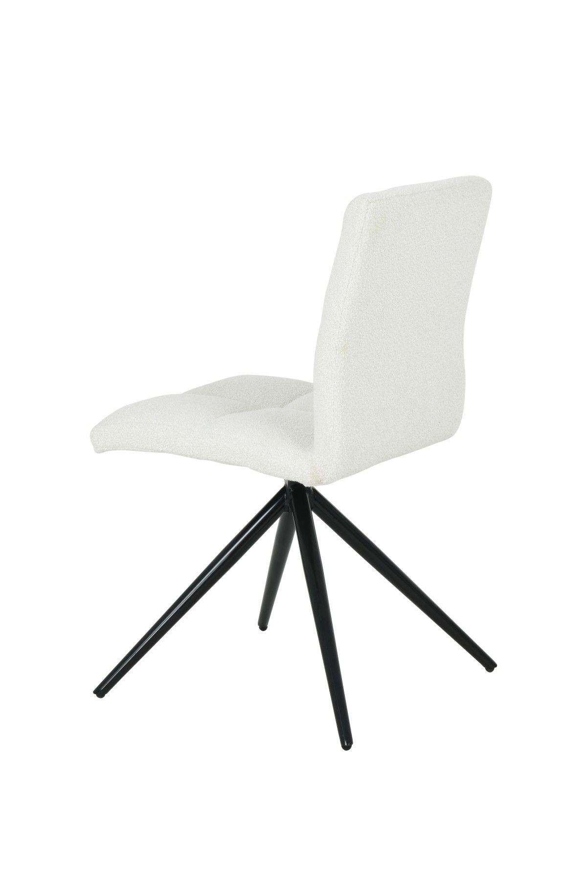 Ethan White Fabric Upholstered Armless Dining Chair, 2-pc B9Z1 - product image 6