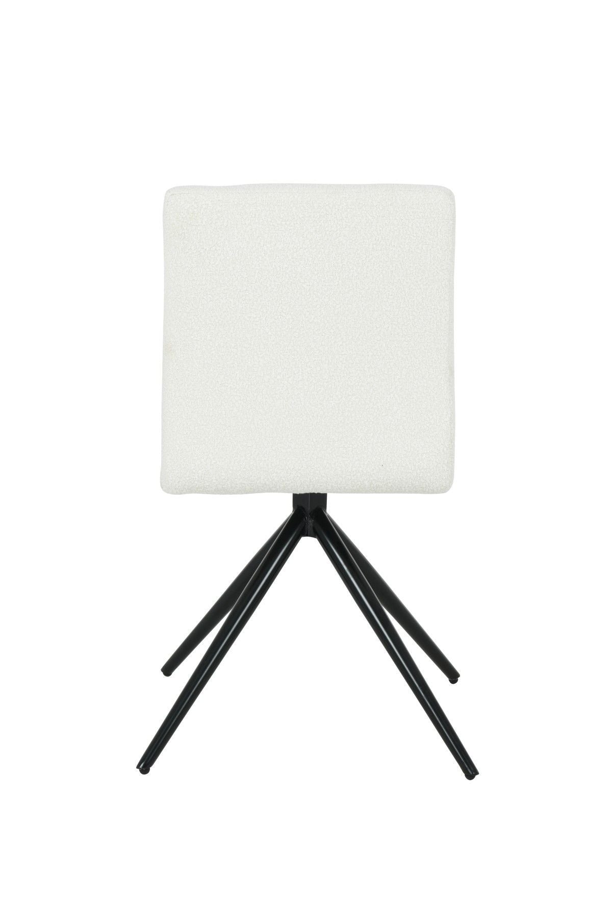 Ethan White Fabric Upholstered Armless Dining Chair, 2-pc B9Z1 - product image 7