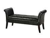 Fabric Tufted Accent Bench with Storage S3T3 - product image 1
