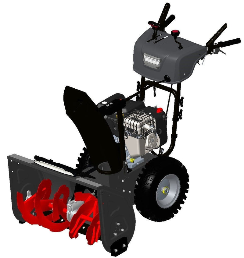& Stratton 1696828 306cc 2-Stage Gas Snowblower with Electric Start, 30-in T3R1
