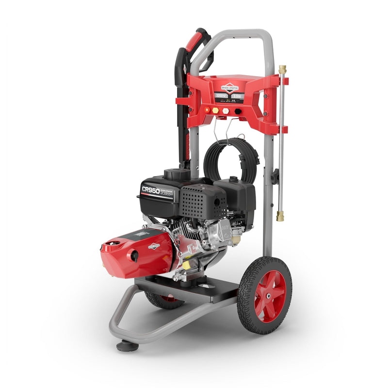 & Stratton 3200 PSI 2.5 GPM 208cc Engine Wheeled Gas Pressure Washer C0N7