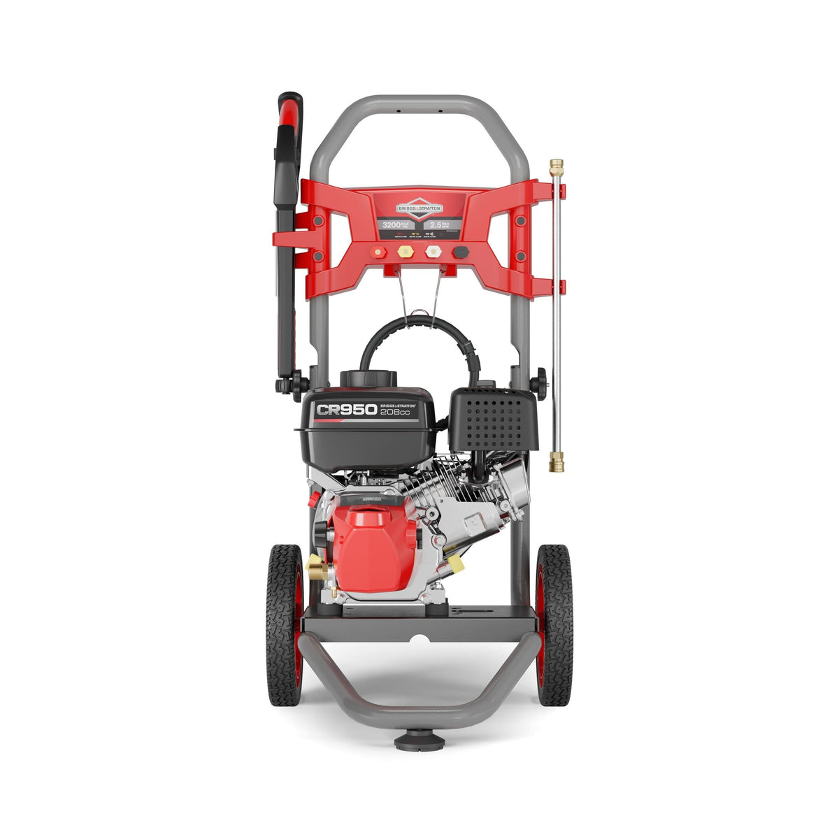 & Stratton 3200 PSI 2.5 GPM 208cc Engine Wheeled Gas Pressure Washer C0N7 - product image 2