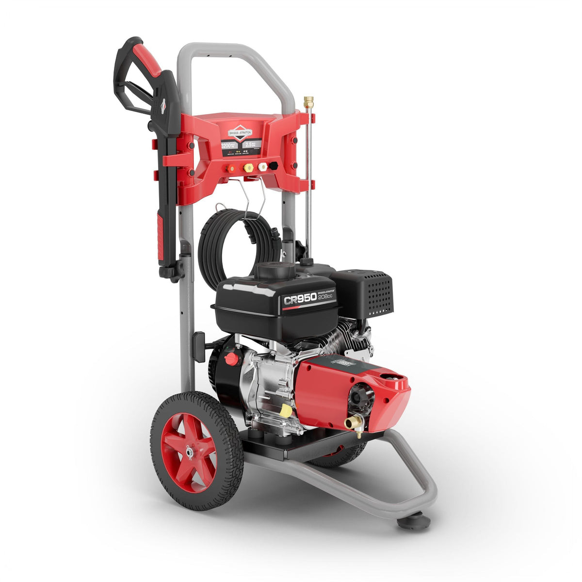 & Stratton 3200 PSI 2.5 GPM 208cc Engine Wheeled Gas Pressure Washer C0N7 - product image 3