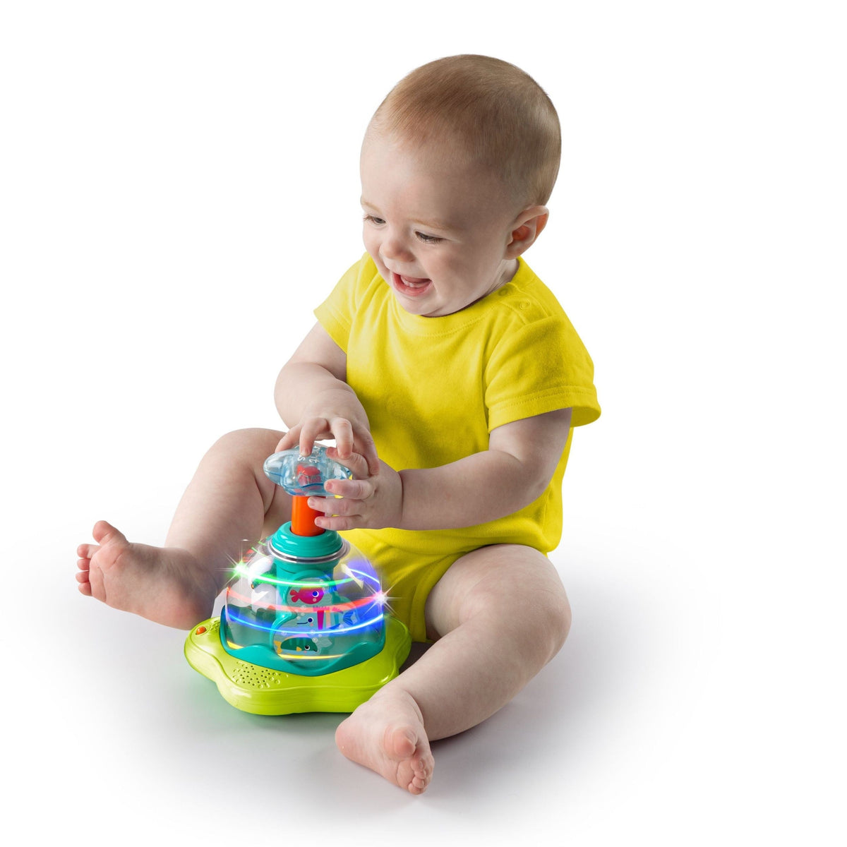 Starts Press and Glow Spinner Toy J7I8 - product image 3