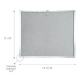 Nutone BPS2FA30 Aluminum Replacement Filter for Allure II Range Hoods R1F9 - product image 2