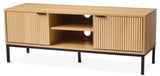 Byward Scallop TV Stand, Oak X9X5 - product image 1