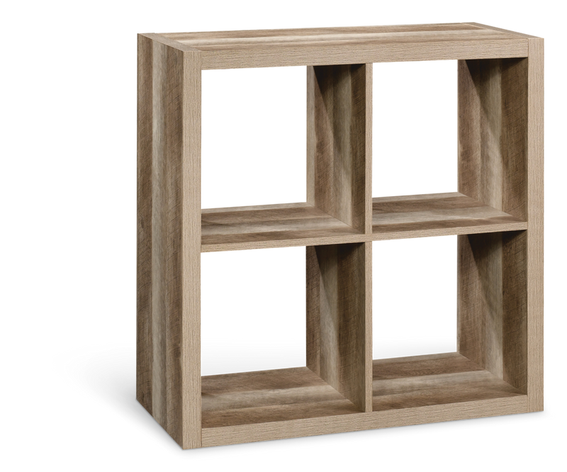 Fraser 4-Cube Storage Organizer, Bookcase/Bookshelf, Light Oak Finish Q1L0