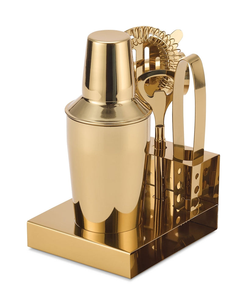 Gold Bar Set with Stand, 6-pk R5M7