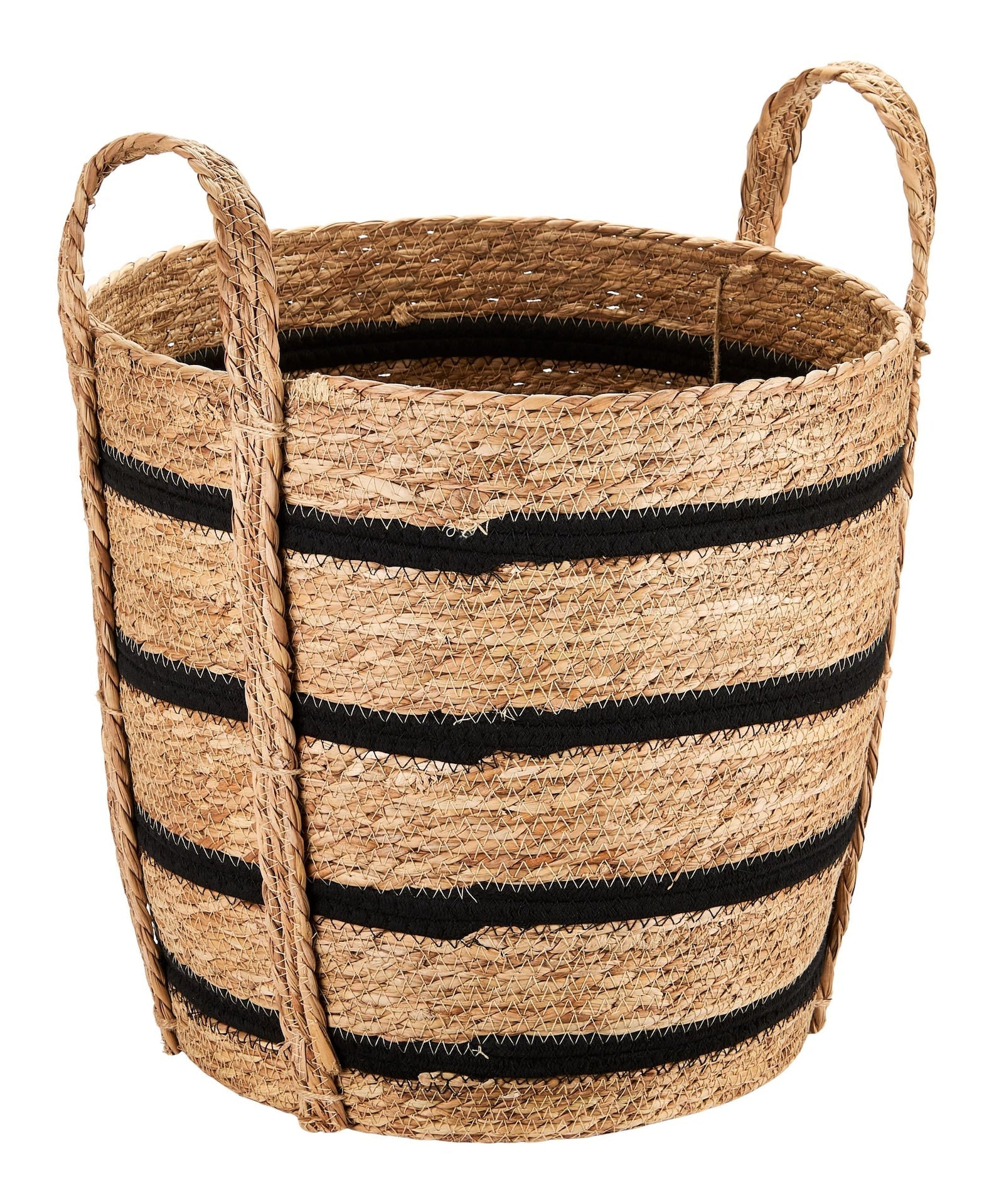 Henry Tall Woven Cotton Rope Storage Basket J5F2 - product image 1
