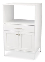 Lawson Console Microwave Stand, White M1L9 - product image 1