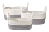 Nesting Rope Baskets Set, 3-pk M4R2 - product image 1