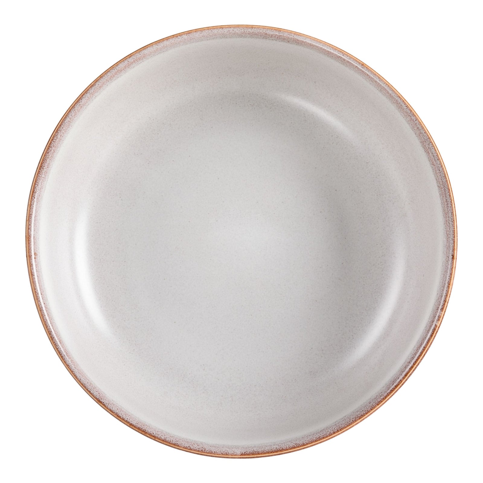 Reactive Glaze Dinner Bowl, 1-pc, White with Reactive Glaze L7Q9 - product image 2