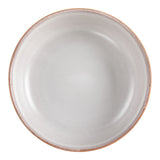 Reactive Glaze Dinner Bowl, 1-pc, White with Reactive Glaze I6T2 - product image 2