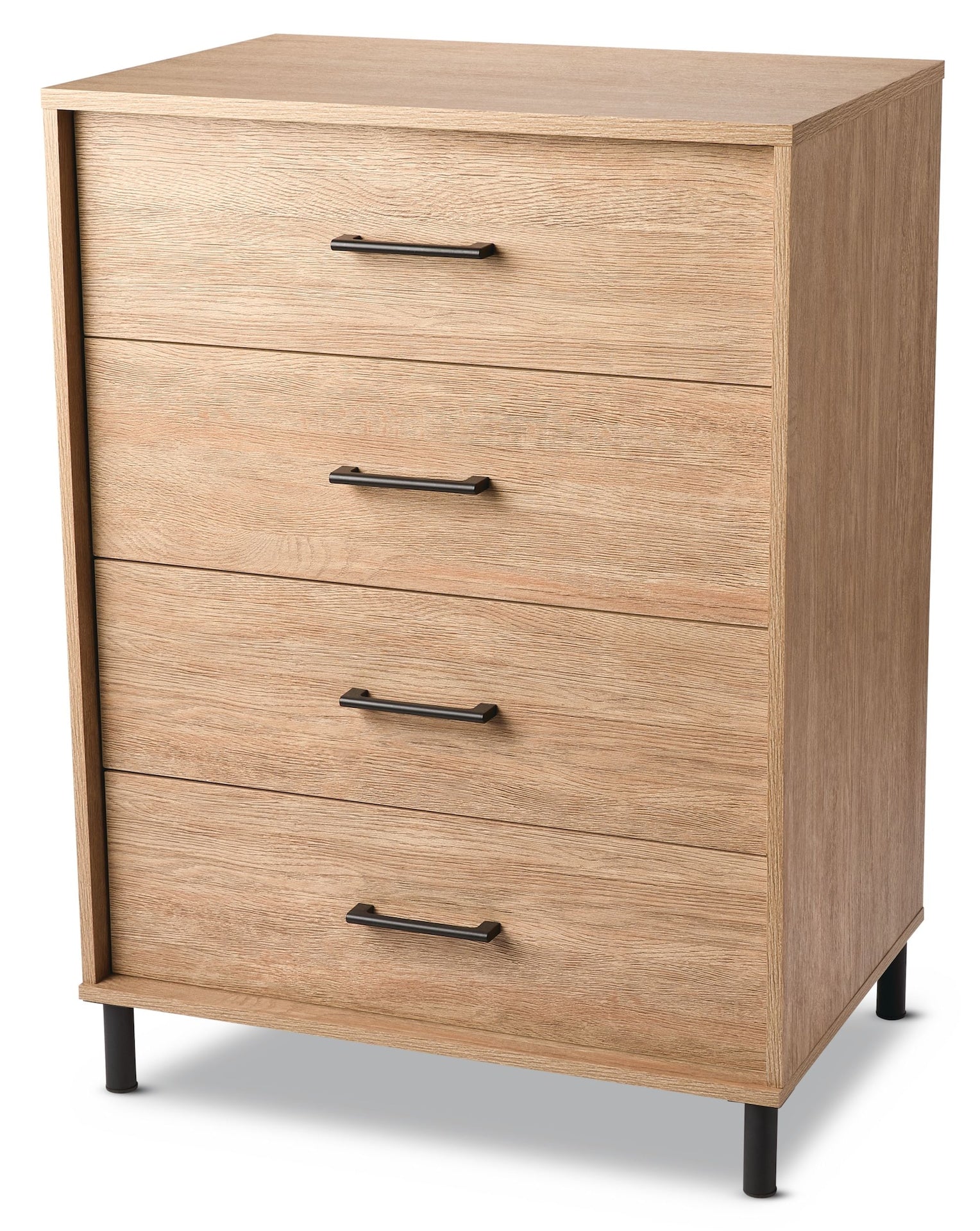 Sarnia 4-Drawer Dresser Chest, Oak K0F3 - product image 1