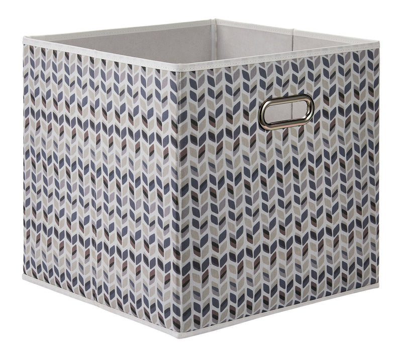 Tile Pattern Fabric Storage Cube Drawer, 13x13-in V5Y8