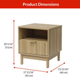 Winkler Side Table, Oak K6M3 - product image 2