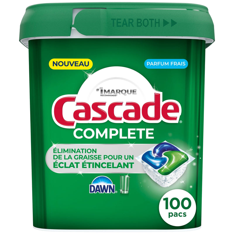 ActionPacs Complete Fresh Dishwasher Pods, 100-pk F9U7