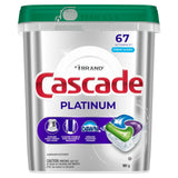 Platinum ActionPacs Dishwasher Detergent Pods, Fresh, 67 Count P2B1 - product image 1