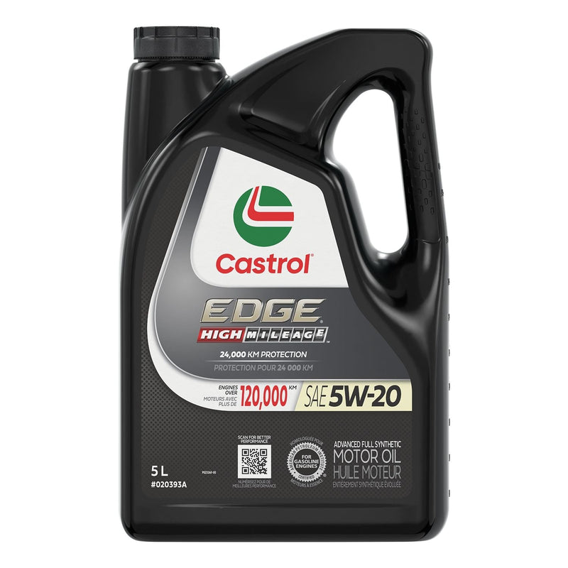 EDGE High Mileage 5W20 Synthetic Engine/Motor Oil, 5-L J8J5
