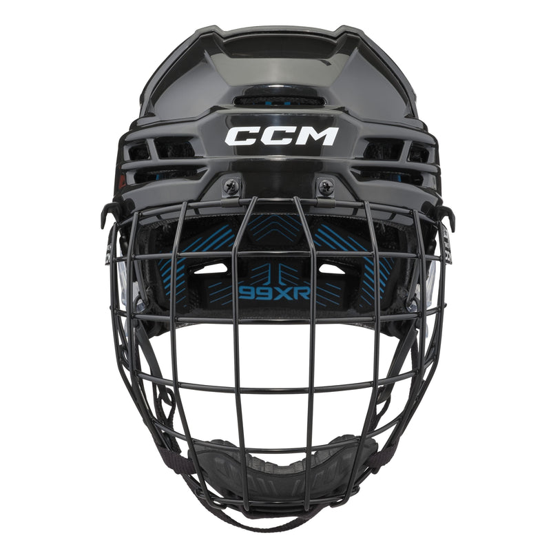 Tacks 99XR Hockey Helmet Combo, Junior/Senior, Black, Various Sizes X1J7