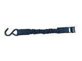 Bungee Cam-Buckle Tie-Down, 600-lb Break Strength, Black, 8-ft, 2-pk U6F1 - product image 1