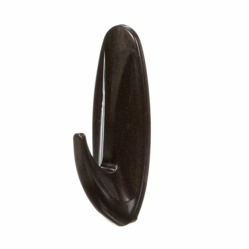 Graphite Outdoor Large Hook with All Weather Foam Strips, 5 lb Capacity L1E0