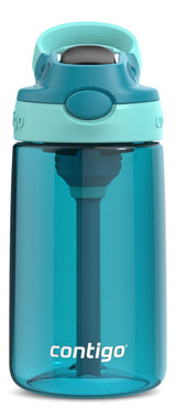 Aubrey Kids' Water Bottle, 14-oz, Juniper/Jade, with AUTOSPOUT Lid & Straw H7X5 - product image 1