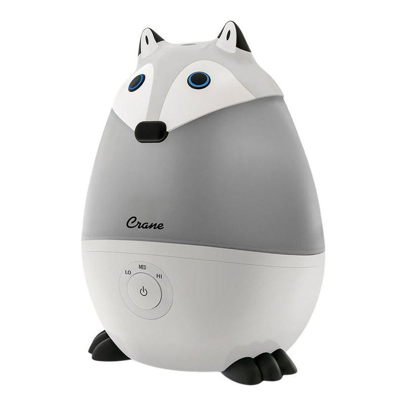 Pediatric Cool Mist Humidifier with Vapor Tray and Diffuser, Raccoon I3O5