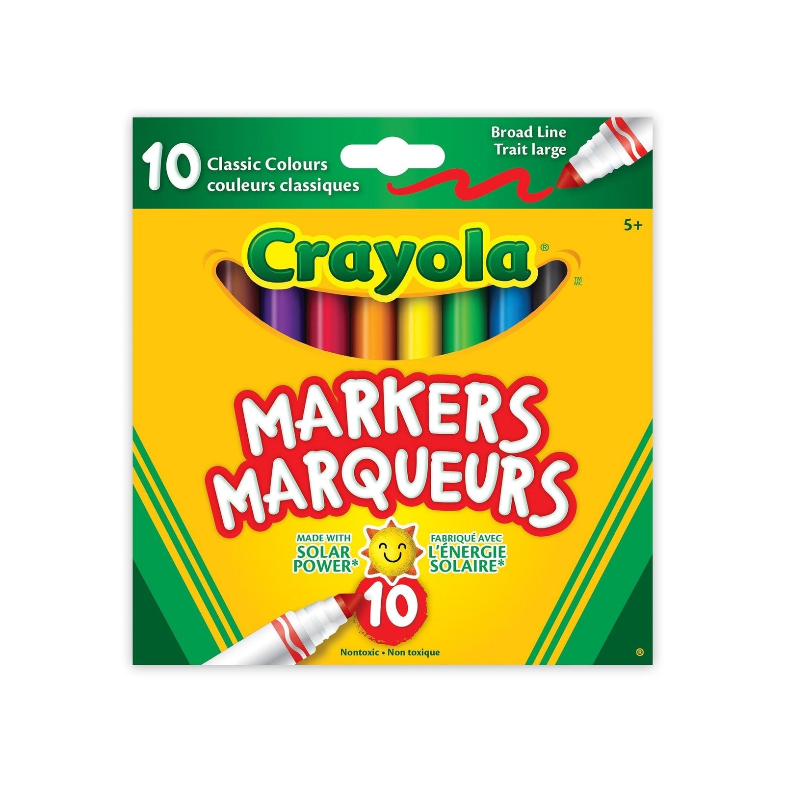 Broad Line Original Marker, 10 Pieces, Multicolour A4A7 - product image 1