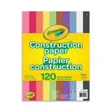 Construction Paper, 120 Count, Multicolour Z6I4 - product image 1