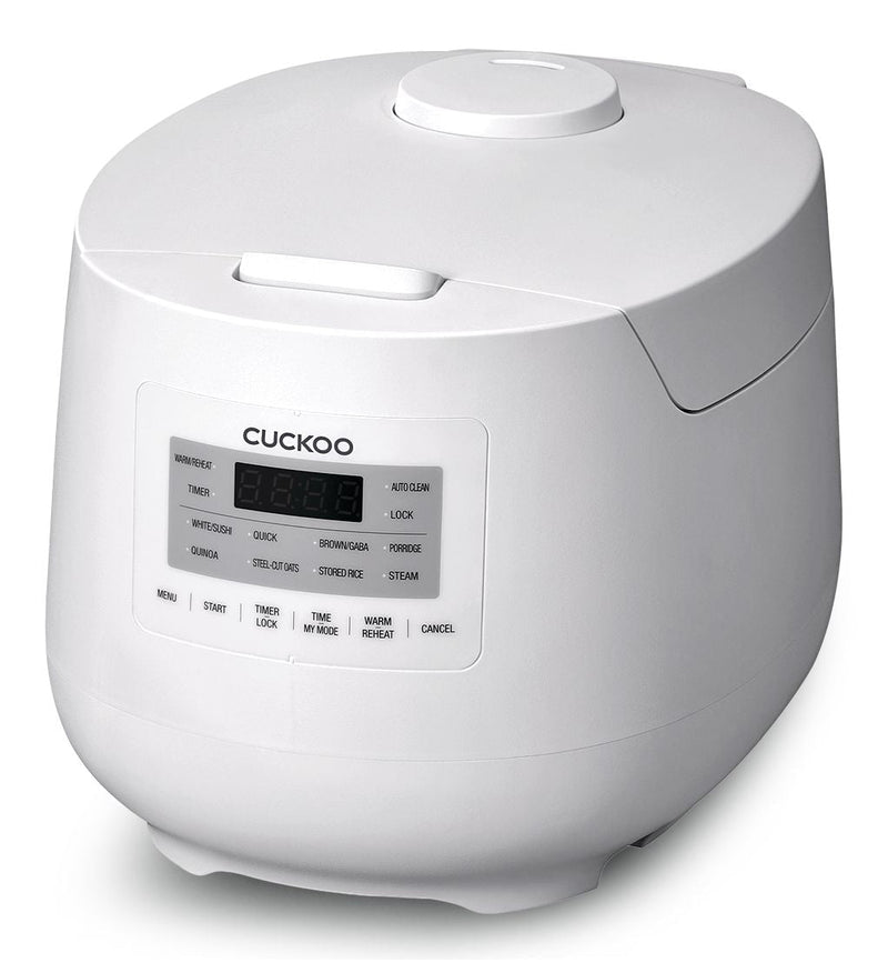 Rice Cooker with Steam Sterilization, 6-Cup, White X2H6