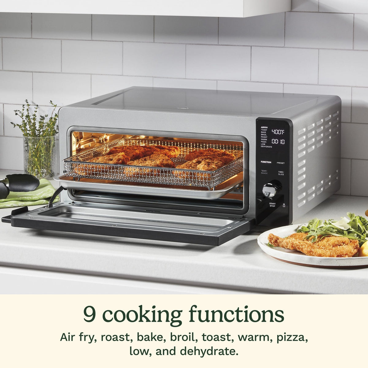 1800W Large Flip Up Air Fry Toaster Oven T1M9 - product image 5