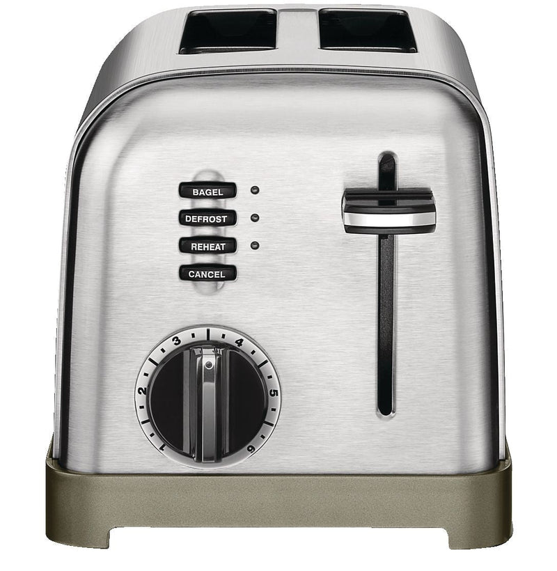 Metal Classic Toaster with 6 Settings, Stainless Steel, 2-Slices L0N1