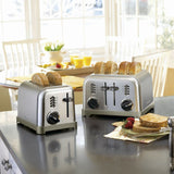 Metal Classic Toaster with 6 Settings, Stainless Steel, 2-Slices L0N1 - product image 5