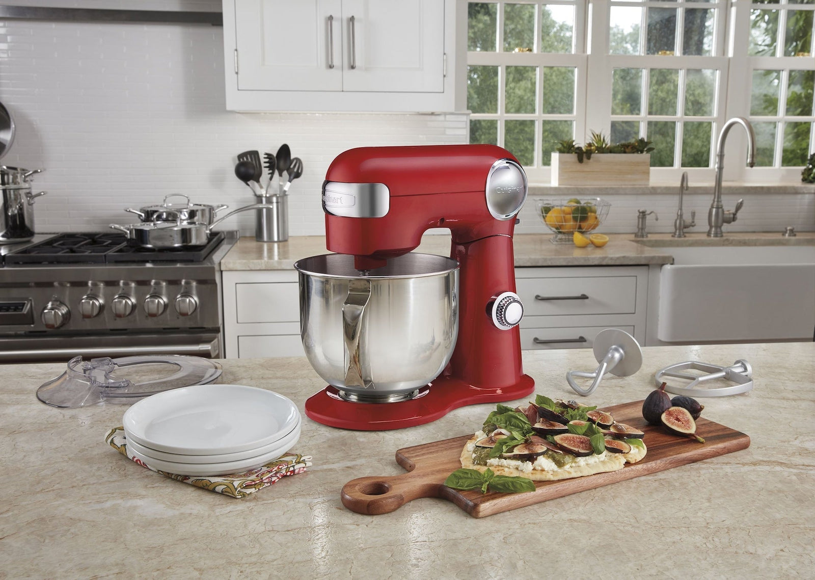 Precision Master Tilt-Head Stand Mixer with 12 Speeds, Red, 5.5qt X6O7 - product image 7