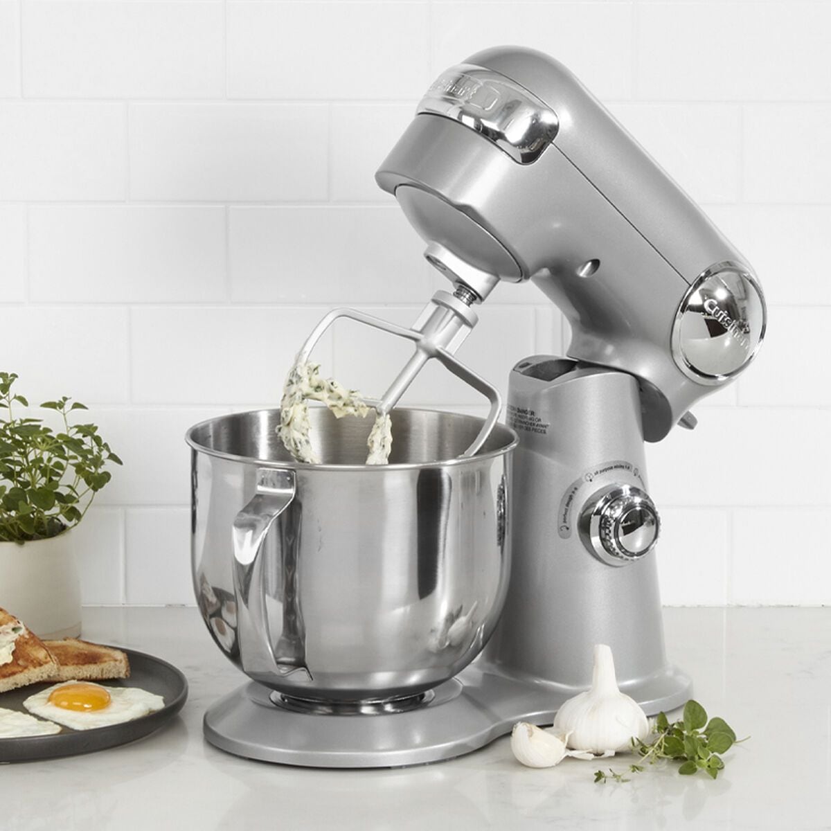 Precision Master Tilt-Head Stand Mixer with 12 Speeds, Silver, 5.5qt D5H2 - product image 5