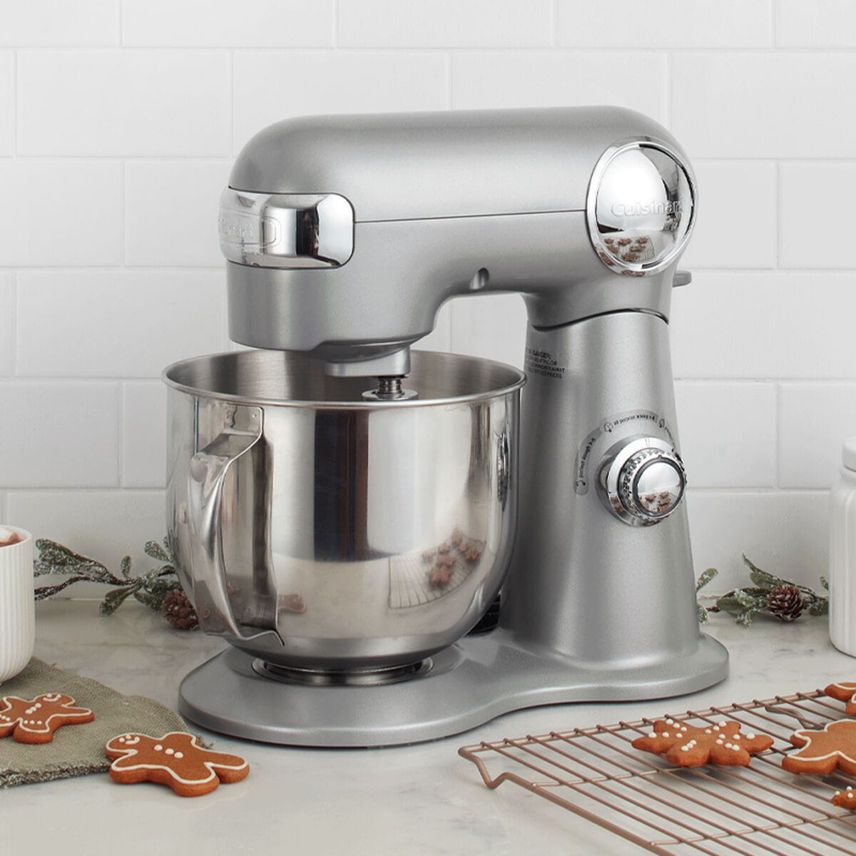 Precision Master Tilt-Head Stand Mixer with 12 Speeds, Silver, 5.5qt D5H2 - product image 6