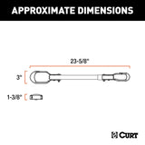 18016 Adjustable Bike Adapter Beam for Angled Frames, 22-1/-in to 31-in B0H5 - product image 3