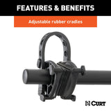 18021 Hitch Mounted Bike Rack, Fits 1-1/4" and 2" Receiver, 2 Bikes K5Q0 - product image 2