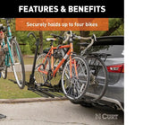 18087 Tray-Style Hitch-Mounted Bike Rack (4-Bike, 2-in Shank) F6G9 - product image 7