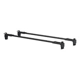 18119 Quick-Release Roof Rack Crossbars, Black Steel, Select Wrangler JK E0W7 - product image 1