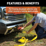 83066 2-in x 30-ft Tow Strap (9,000-lb, GVW) F9L3 - product image 4