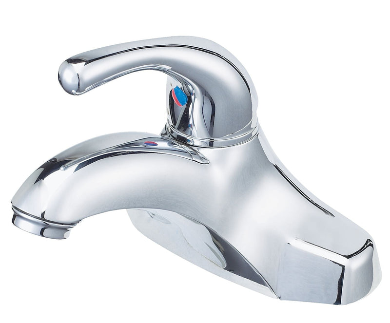 Plymouth Single Handle 4-in Centreset Bathroom Sink Faucet with Pop-Up Drain, Chrome Y1W5
