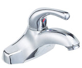 Plymouth Single Handle 4-in Centreset Bathroom Sink Faucet with Pop-Up Drain, Chrome Y1W5 - product image 2