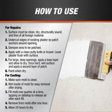 Plaster Of Paris Professional Dry Mix Plaster For Indoor Wall & Ceiling Repairs, 1.8-kg H8G2 - product image 2
