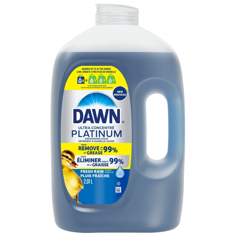 Ultra Platinum Liquid Dish Soap Refill, Refreshing Rain Scent, 2.01-L M1Y1