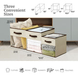 Collapsible Transparent Front Cube, 11-in, 6-pk, Beige A1Q3 - product image 4