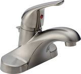Faucet Principals Single Handle 4-in Centreset Bathroom Sink Faucet, WaterSense Certified, Brushed Nickel H2R8 - product image 1